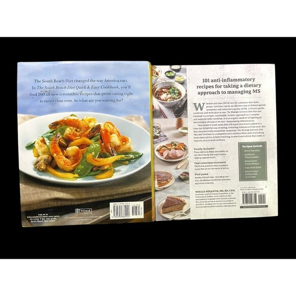 Cookbook Bundle The South Beach Diet Quick & Easy by Arthur Agatston MD & The Mu - Picture 2 of 11